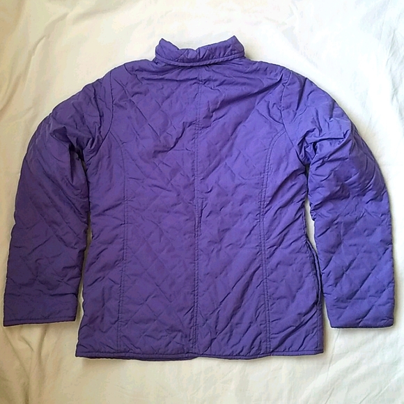Lands' End Girls Reversible Barn Jacket - Picture 3 of 7
